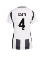 Juventus Federico Gatti #4 Domácí Dres pro Dámské 2024-25 Krátký Rukáv